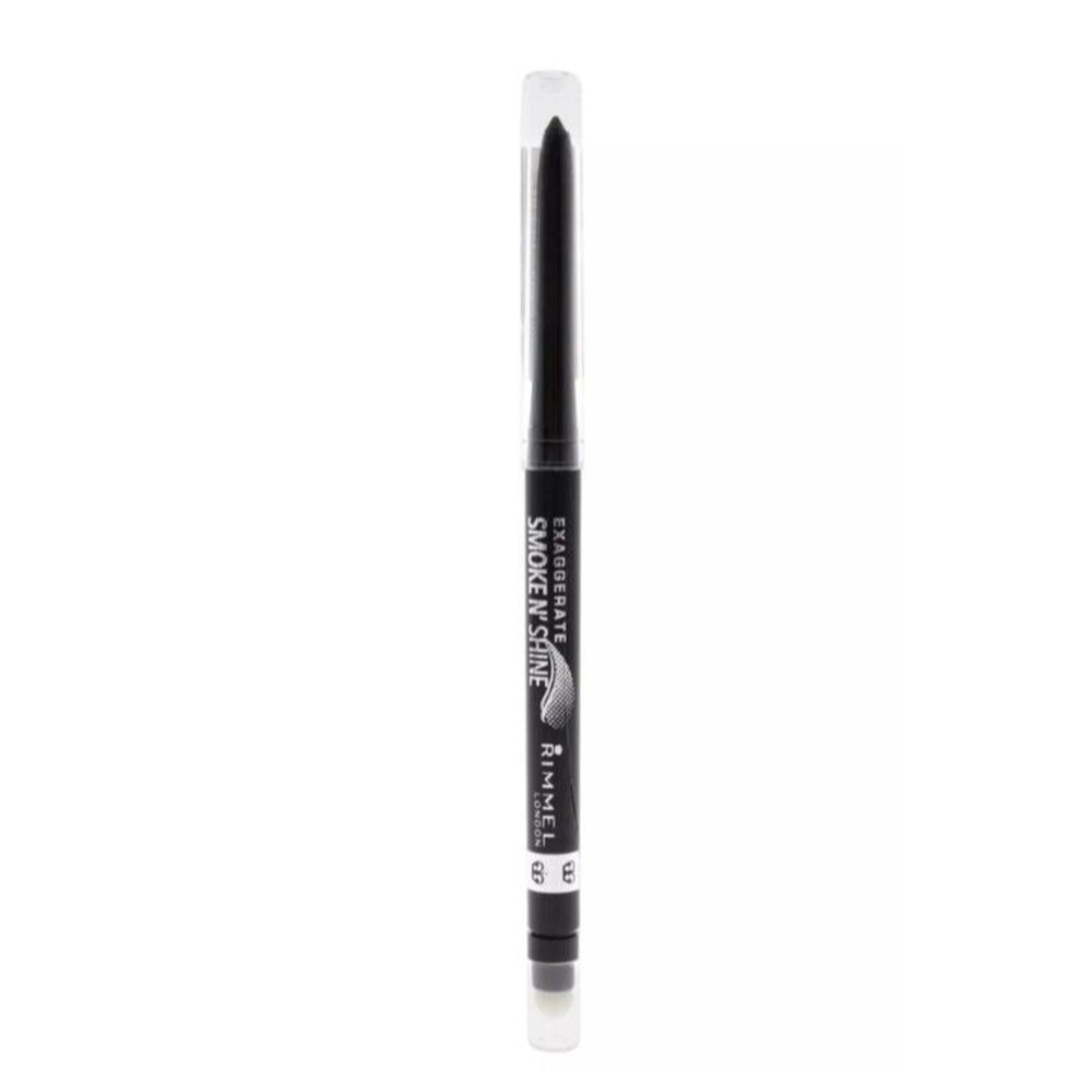 Rimmel Exaggerate Smoke N' Shine Automatic Gel Eyeliner, 001 Little Black Smokey
